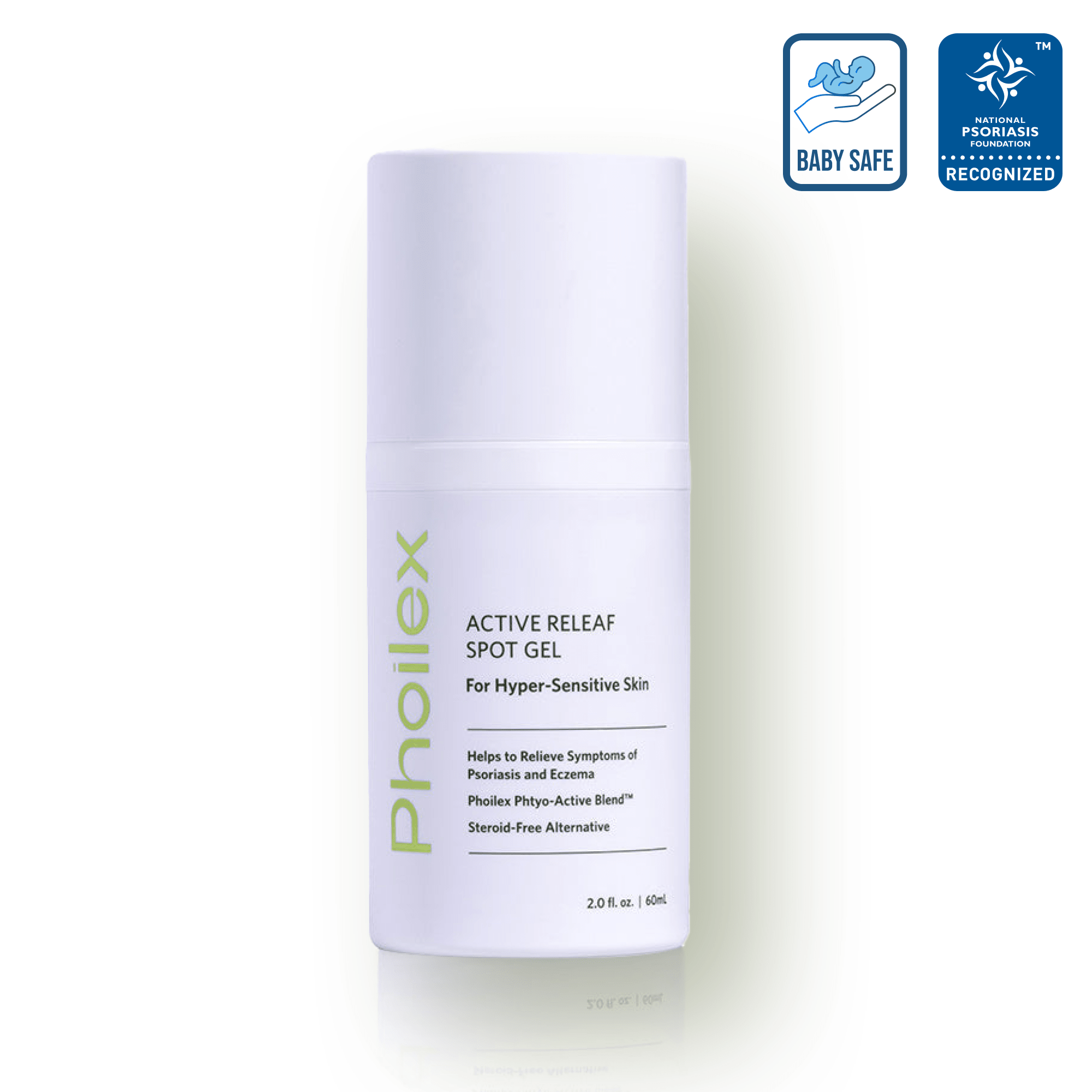 Phoilex Active ReLeaf Spot Gel — NPF badge