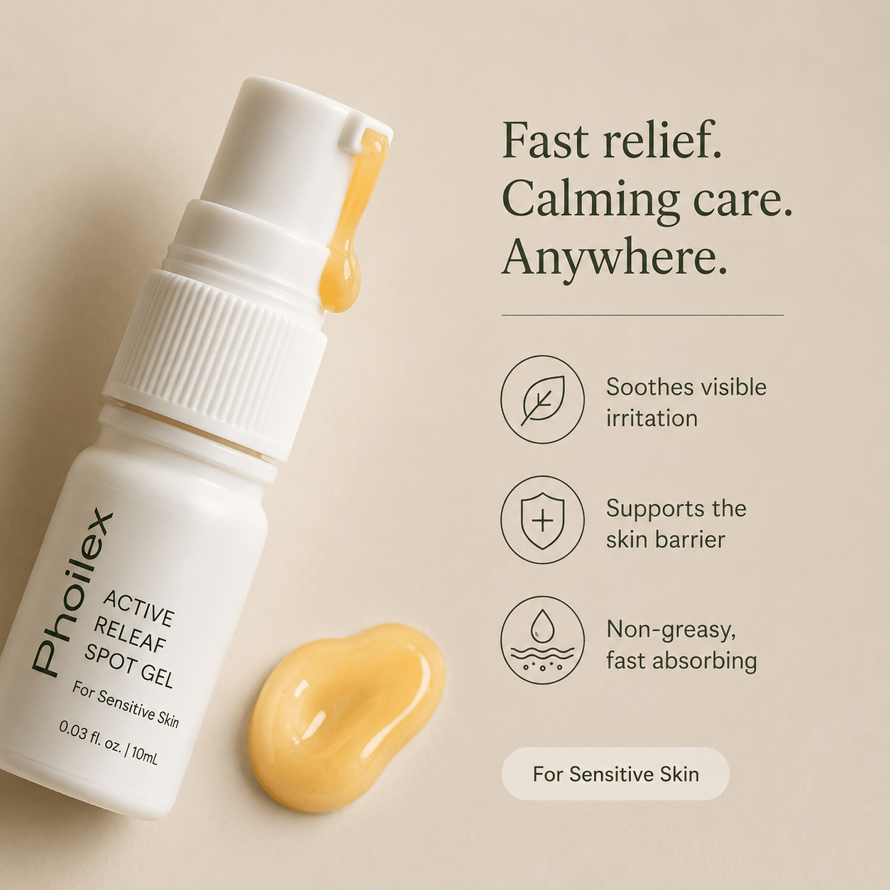 Mini Active ReLeaf Spot Gel | Steroid - Free Fast Relief - Phoilex